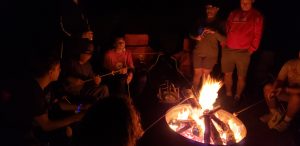 Pre Holiday Escape Campout campfire