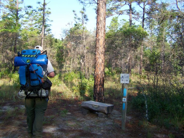guided backpacking Citrus Loop